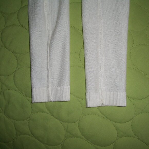 Ann Taylor White/Black Long Sleeve Sweater Size XSP - Picture 14 of 15